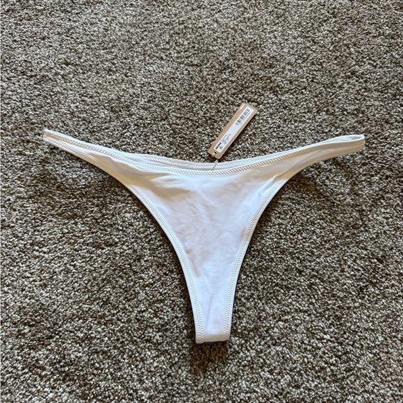 NWT Skims Recycled Swim Snow Thong - Picture 1 of 3